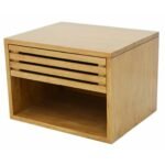 MD9286 Bedside Table, Solid Wood, 1 Drawer