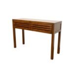 MD9290 Console Table, 120 cm, Solid Wood, 2 Drawers