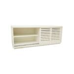 MD9294 TV Cabinet, 120 cm, Solid Wood, 2 Sliding Doors, view 2