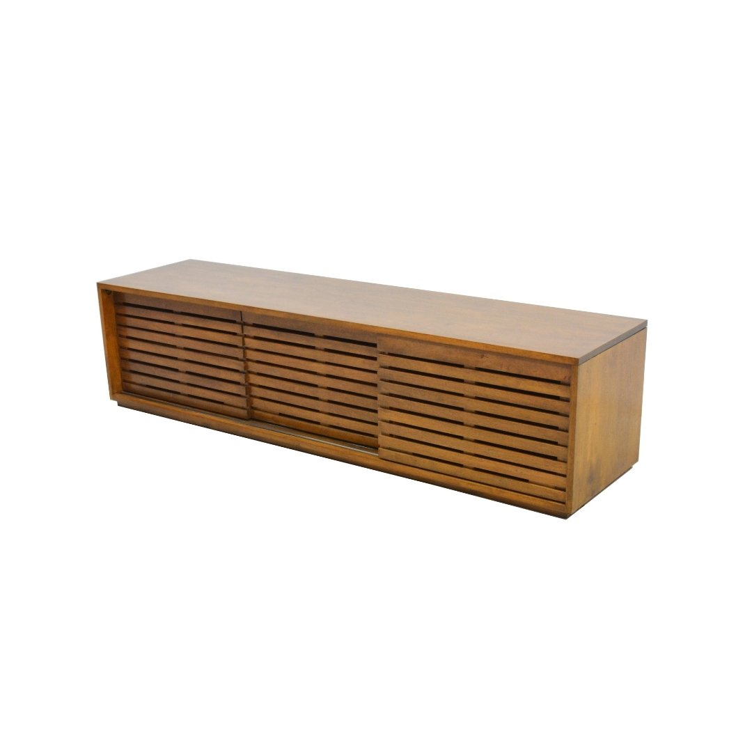 MD9295 TV Cabinet, 180 cm, Solid Wood, 3 Sliding Doors