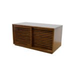 MD9297 Solid Wood TV Cabinet with 2 Sliding Doors