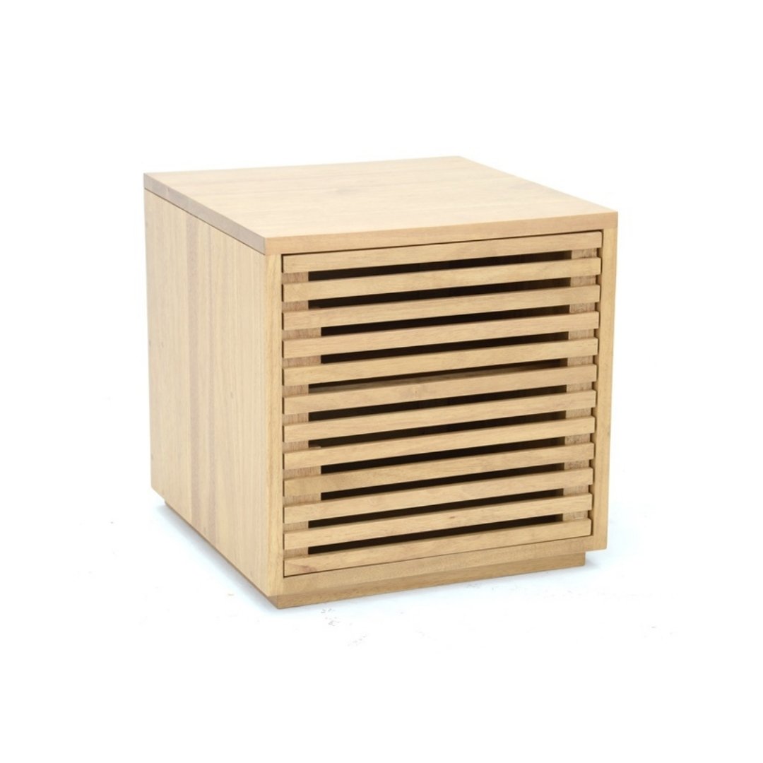MD9298 Compact Solid Wood TV Cabinet with 1 Door
