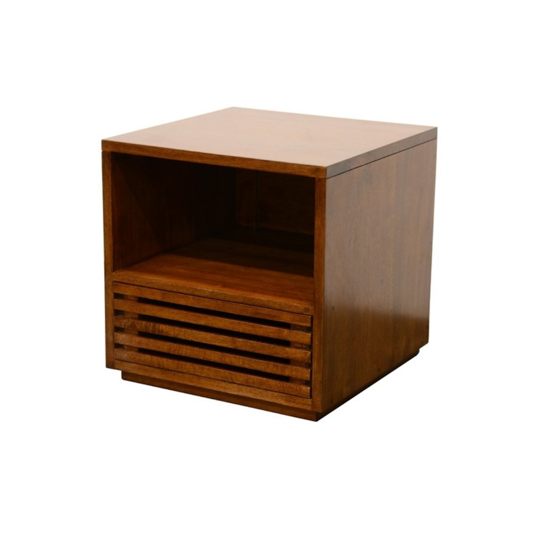 MD9299 Compact Solid Wood TV Cabinet with 1 Drawer (45cm)