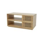 MD9300 Compact Solid Wood TV Cabinet with 2 Drawers (90cm)