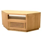 MD9301 Solid Wood Corner TV Cabinet with 1 Drawer (115cm)