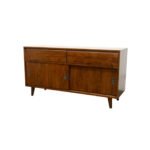 MD9312 Solid Wood TV Cabinet with 2 Drawers (140cm)