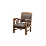 MD9317 Pondichery Solid Wood Armchair with Classic Design