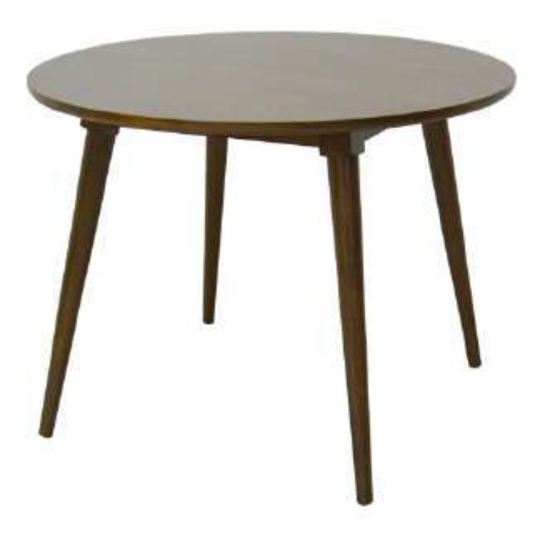 MD9337KD Solid Wood Round Dining Table (KD), 100cm