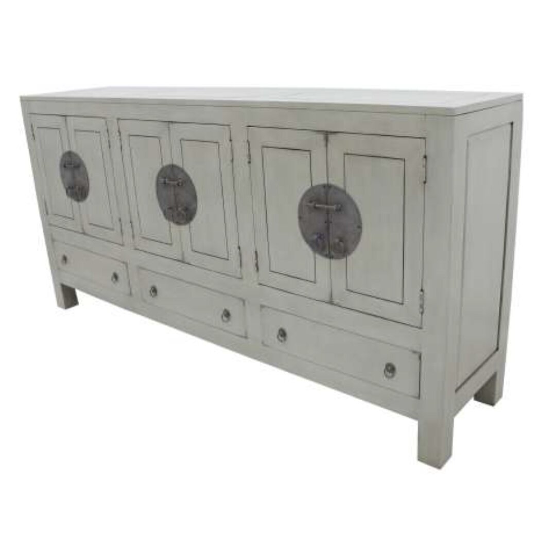 MD9340 Grand Oriental Chinese Cabinet with 6 Doors & 3 Drawers
