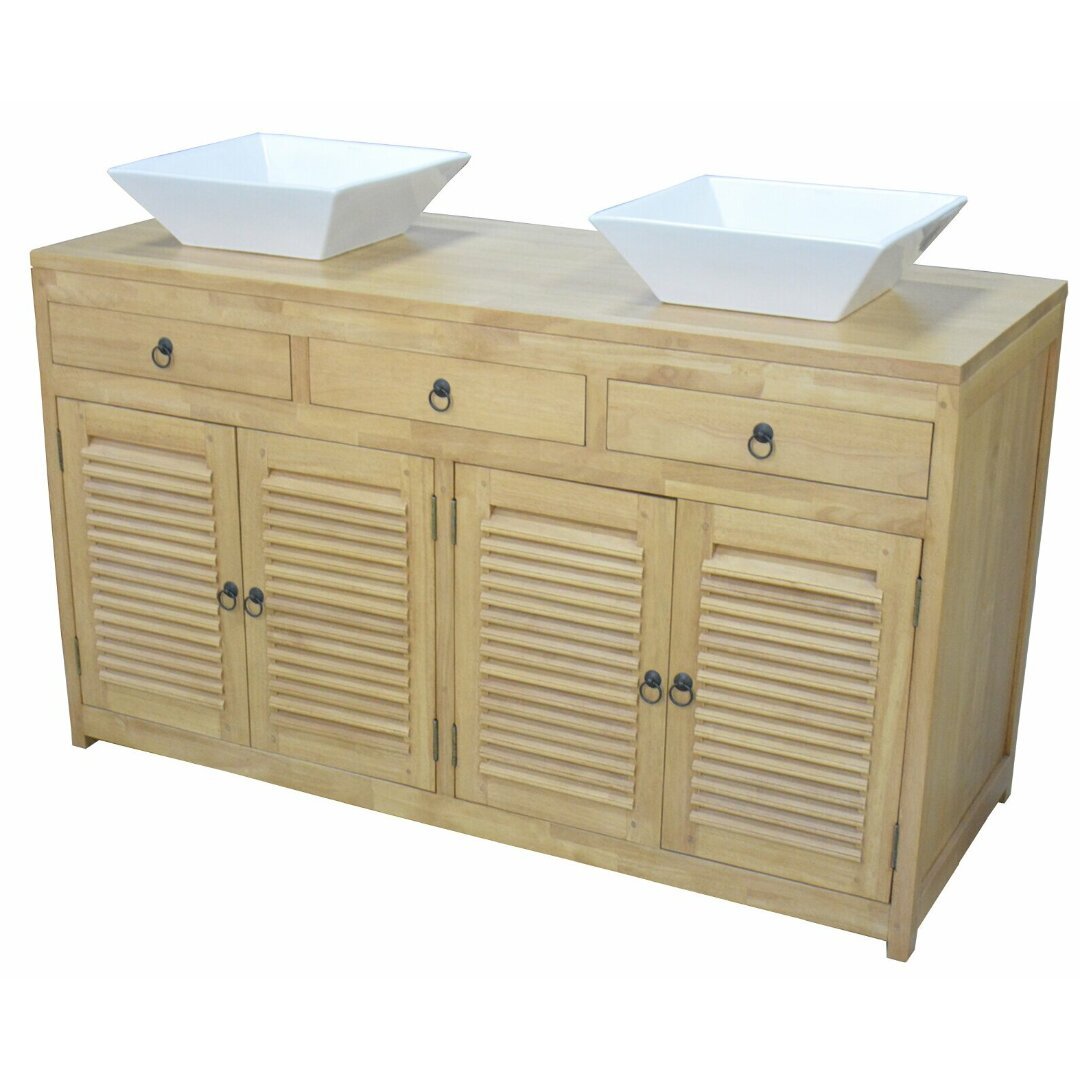 MD9346-1 Grand Solid Wood Bathroom Sink Counter