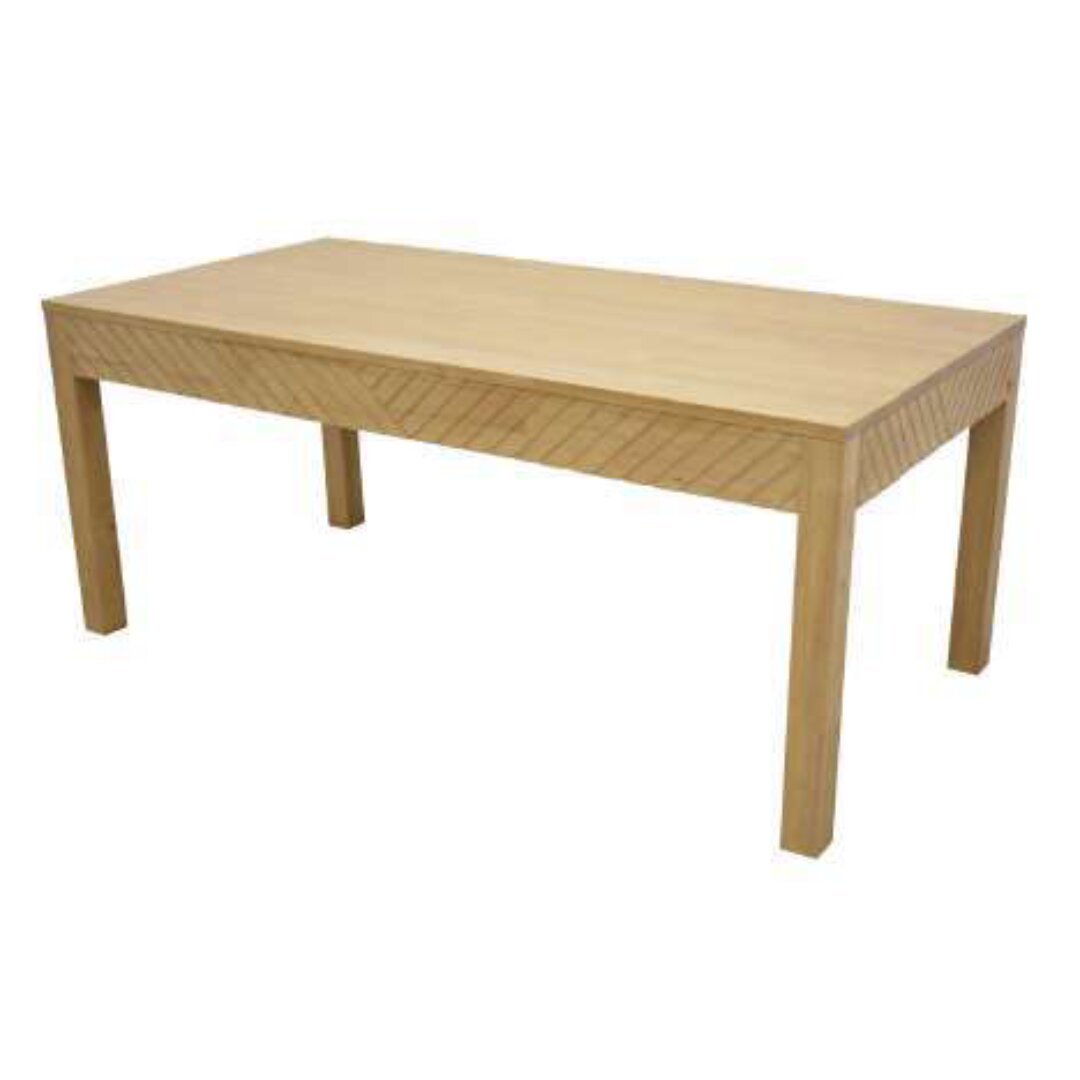 MD9600-1KD Solid Wood Dining Table (180cm) | Knock-Down Design