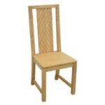 CHAIR-MD9602 Premium Solid Wood Chair | Timeless High-Back Design