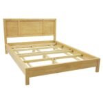 MD9605QF Premium Solid Wood Bed Frame | Queen Size Knock-Down Design