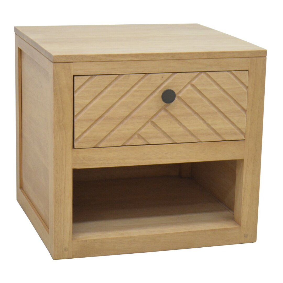 MD9625 Premium Solid Wood Compact TV Stand 1 Drawer