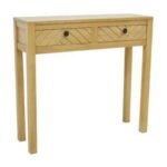 MD9626-1 Solid Wood Console Table with 2 Drawers