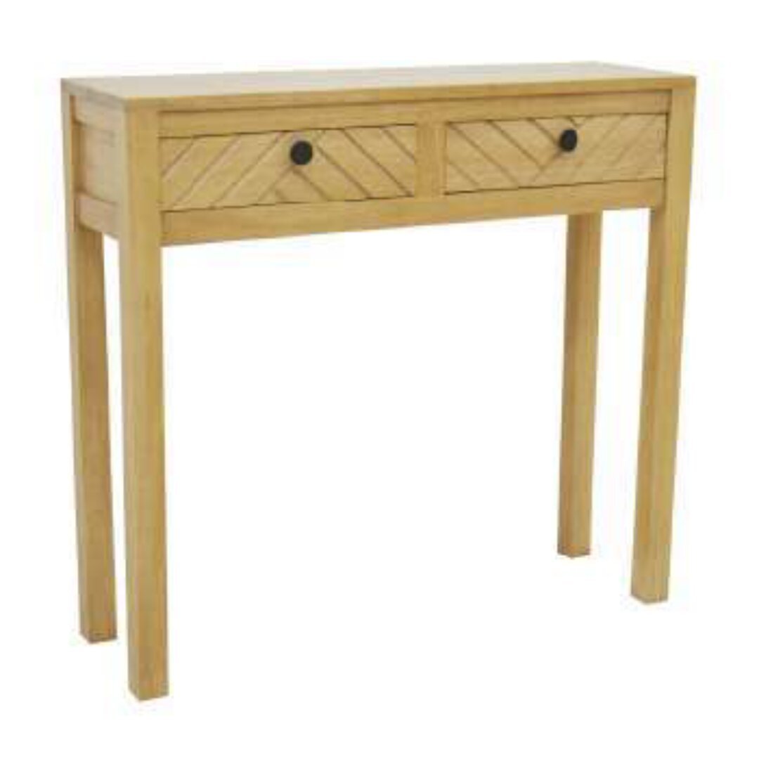 MD9626-1 Solid Wood Console Table with 2 Drawers