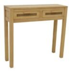 MD9726-1 Solid Wood Console Table with 2 Drawers