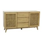 MD9751KD Solid Wood Sideboard with 2 Doors & 3 Drawers