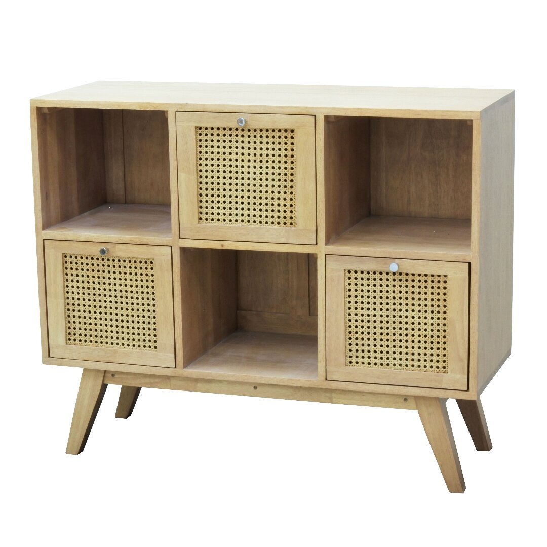 MD9753KD Solid Wood Cabinet with 3 Drawers